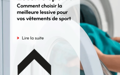 Comment choisir la lessive pour vos vêtements de sport?